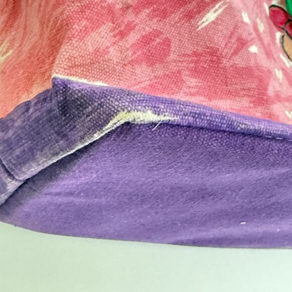 Sally Huss Sunny Thoughts Dancing Girl Canvas Purse Tote Shoulder Bag Medium - Picture 6 of 11